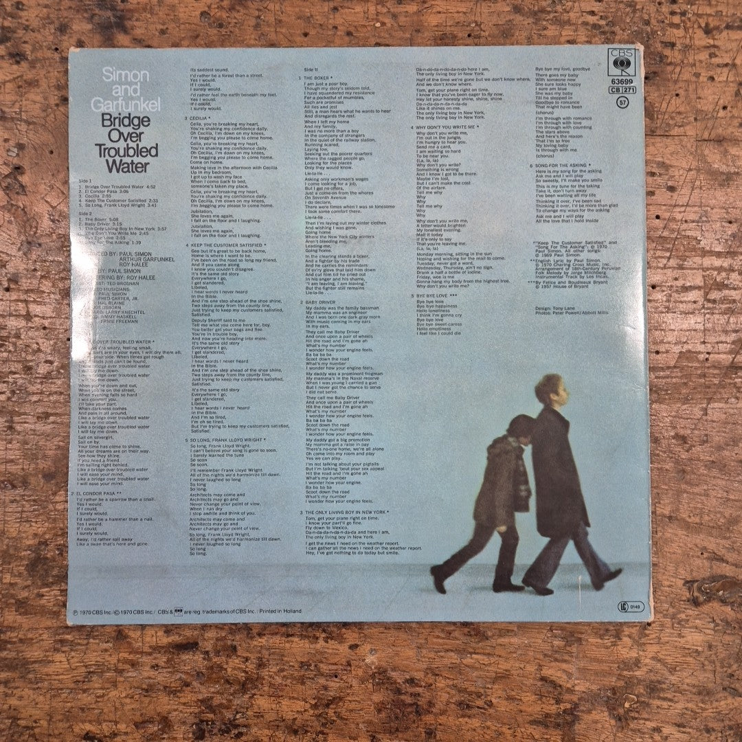 LP Simon And Garfunkel Bridge Over Troubled Water Musica Rock Pop Vinile