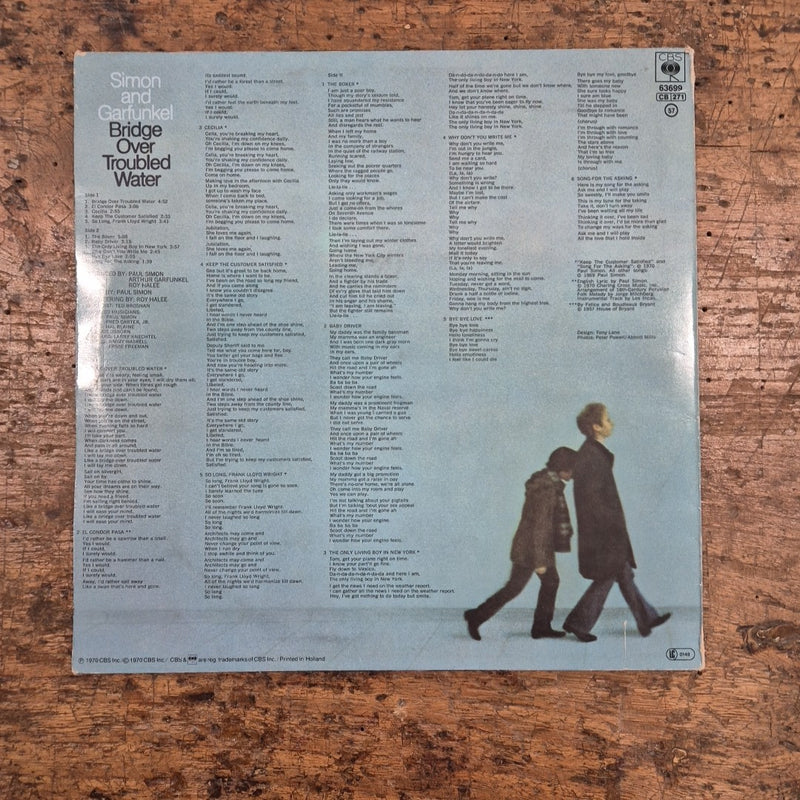 LP Simon And Garfunkel Bridge Over Troubled Water Musica Rock Pop Vinile