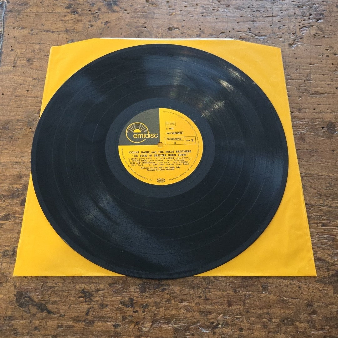 LP Count Basie - The Board Of Directors C 048-50753 Jazz Vinile 1972 Made In IT