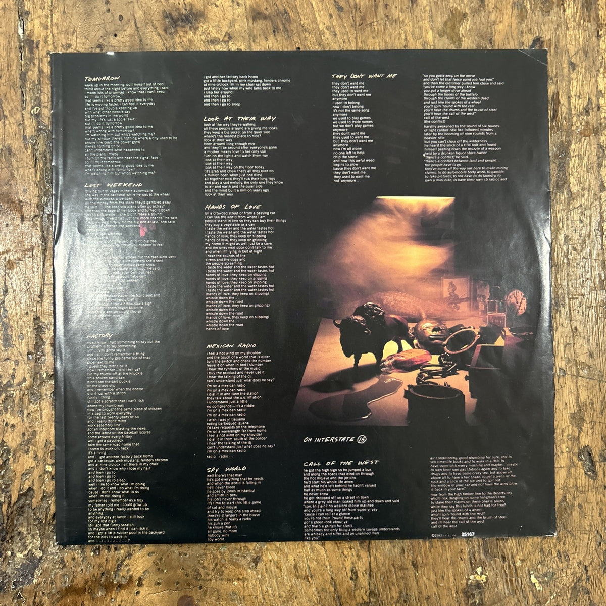 LP Wall Of  Voodoo - Call Of The West ILP 25167 Vinile 1982 EU Rock New Wave