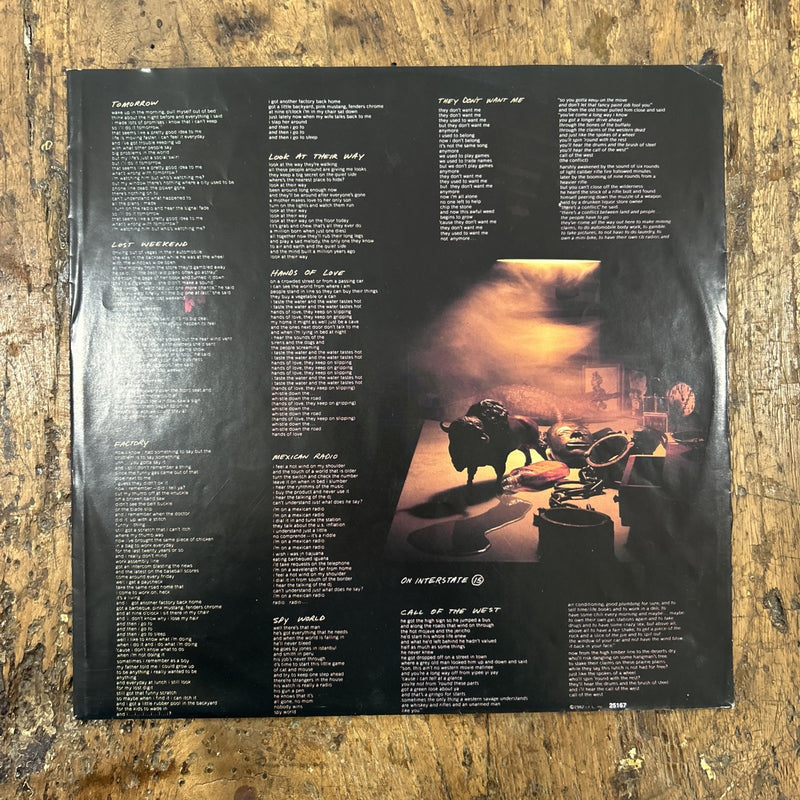 LP Wall Of  Voodoo - Call Of The West ILP 25167 Vinile 1982 EU Rock New Wave