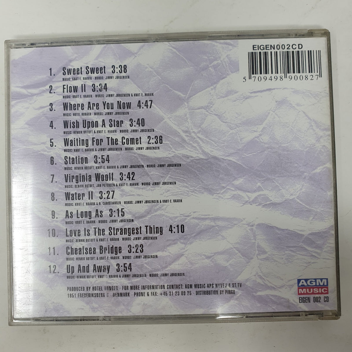 CD Hotel Hunger – Frankie My Dear I Don't Give A Damn