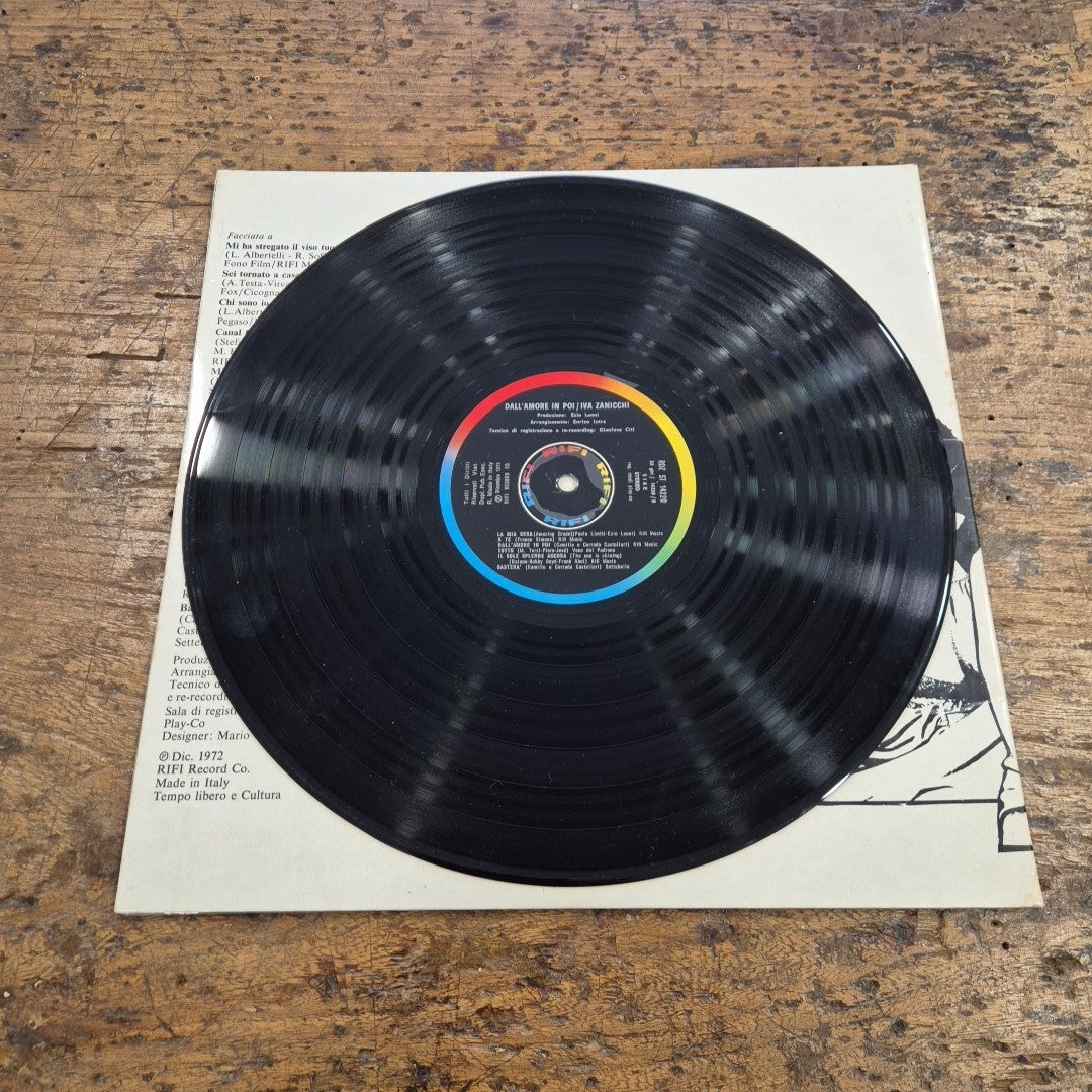 LP Iva Zanicchi - Dall'amore In Poi RDZ ST 14220 Musica Italiana Vinile 12