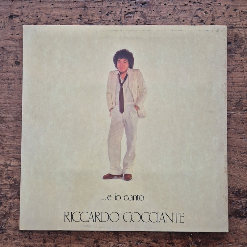LP Riccardo Cocciante E Io Canto RCA PL 31421 Musica Italiana Vinile 1979