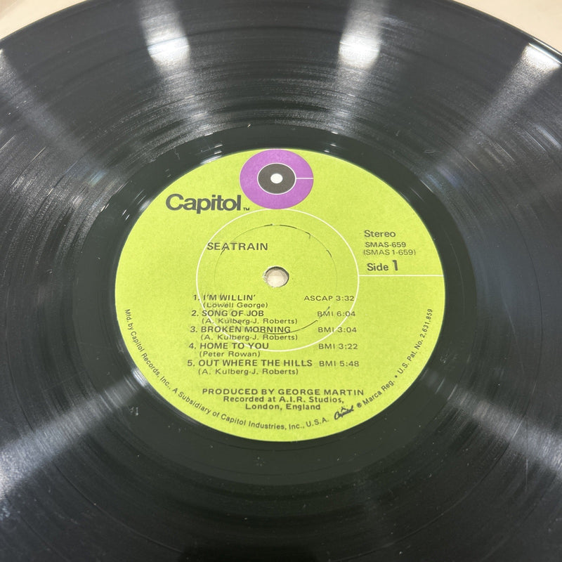 LP Seatrain - SMAS-659 Made In US Capitol 1970 Vinile Rock