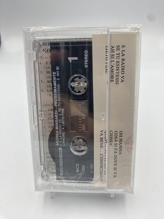 MUSICASSETTA Tape SS Andrea Mingardi – Prossimamente 1988 Italy