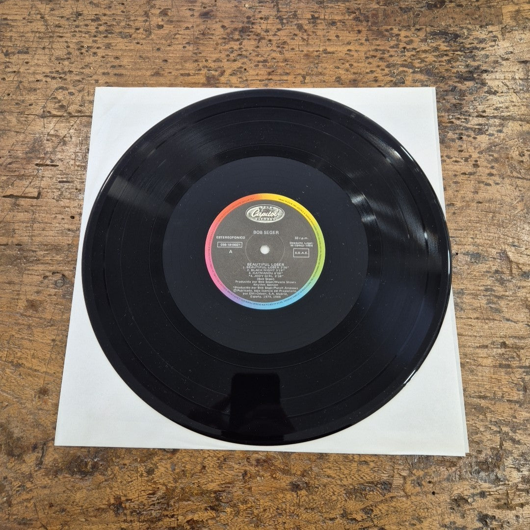 LP Bob Seger - Beautiful Loser 056-1819021 Made In Spain Rock Vinile