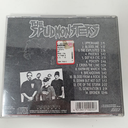 CD The Spudmonsters – No Guarantees Massacre Records – MASS Cd050