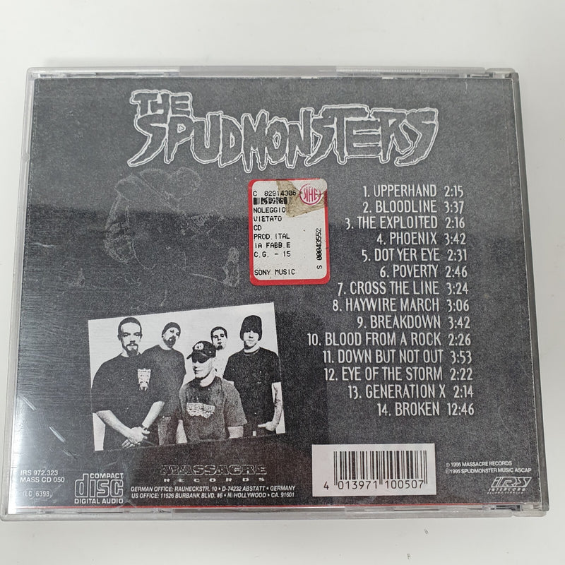 CD The Spudmonsters – No Guarantees Massacre Records – MASS Cd050