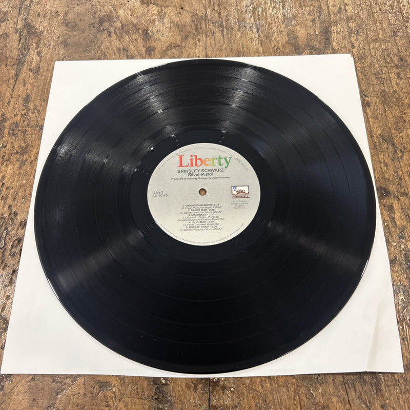 LP Brinsley Schwarz - Silver Pistol LN-10145 Vinile 1972 Made In US Rock