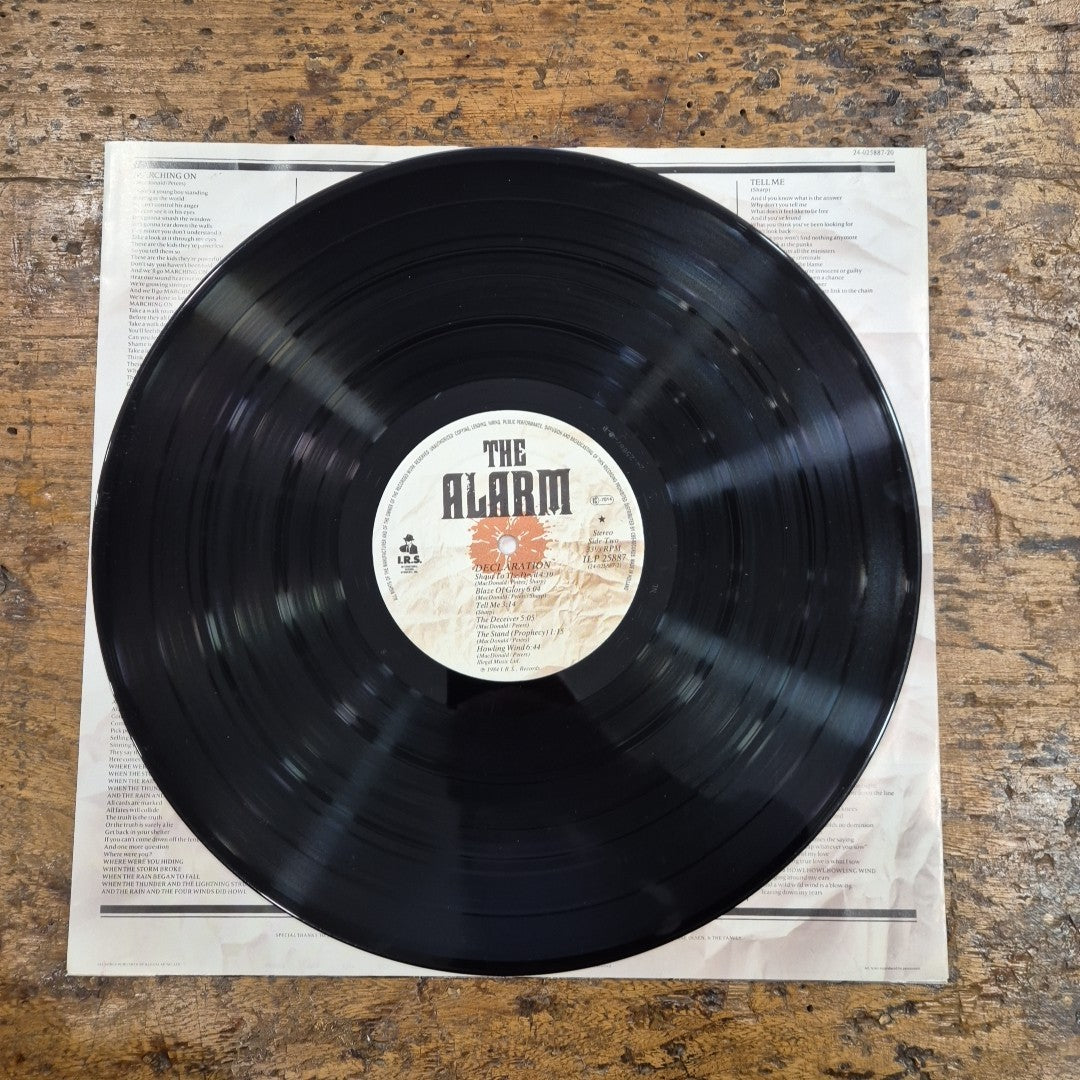 LP The Alarm - Declaration ILP 25887 Musica Rock New Wave Vinile