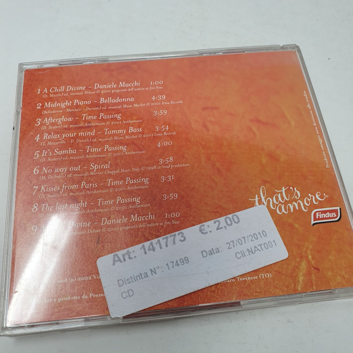 CD Simply Surprising 9 Brani Dedicati Al Cibo, Al Gusto E A Chiunque