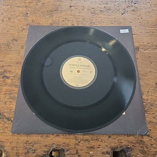 LP Simple Minds - Ballad Of The Streets SMXT3 1989 Musica Pop Vinile