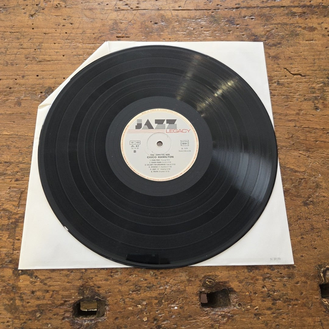 LP Chico Hamilton - That Hamilton Man JL.67  1978 JazzVinile