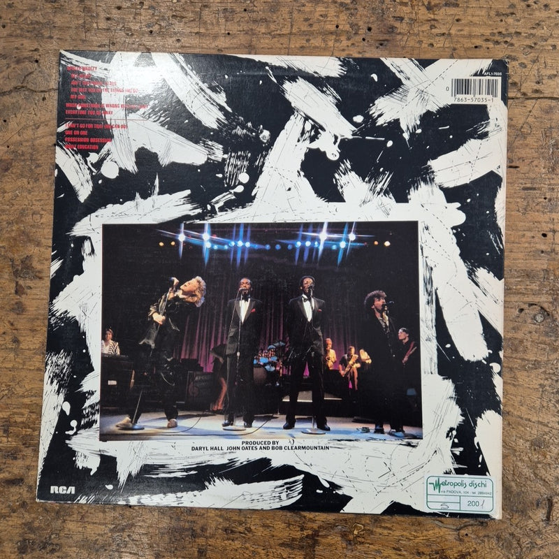 LP Daryl Hall John Oates Bob Clearmoutain Apollo AFL1-7035 Musica Rock Vinile