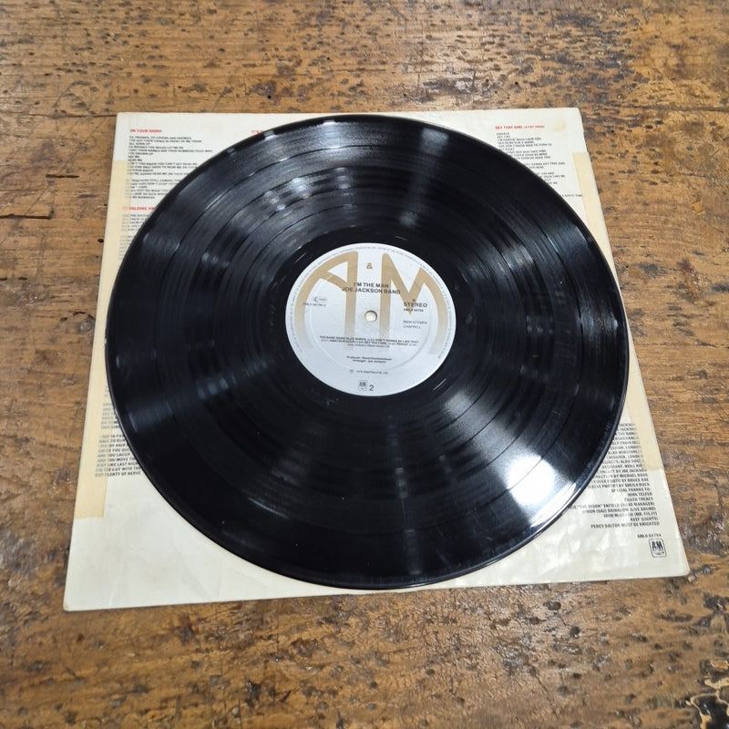 LP Joe Jackson - I'm The Man AMLH 64794-2 Made In Holland Rock Pop Vinile