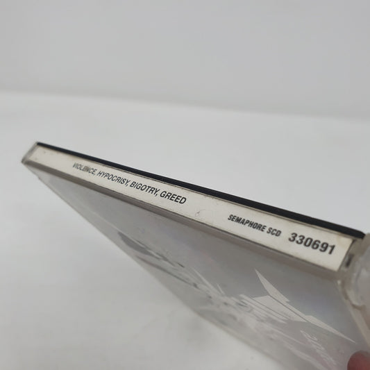 CD Stalwart  – Violence, Hypocrisy, Bigotry, Greed Semaphore