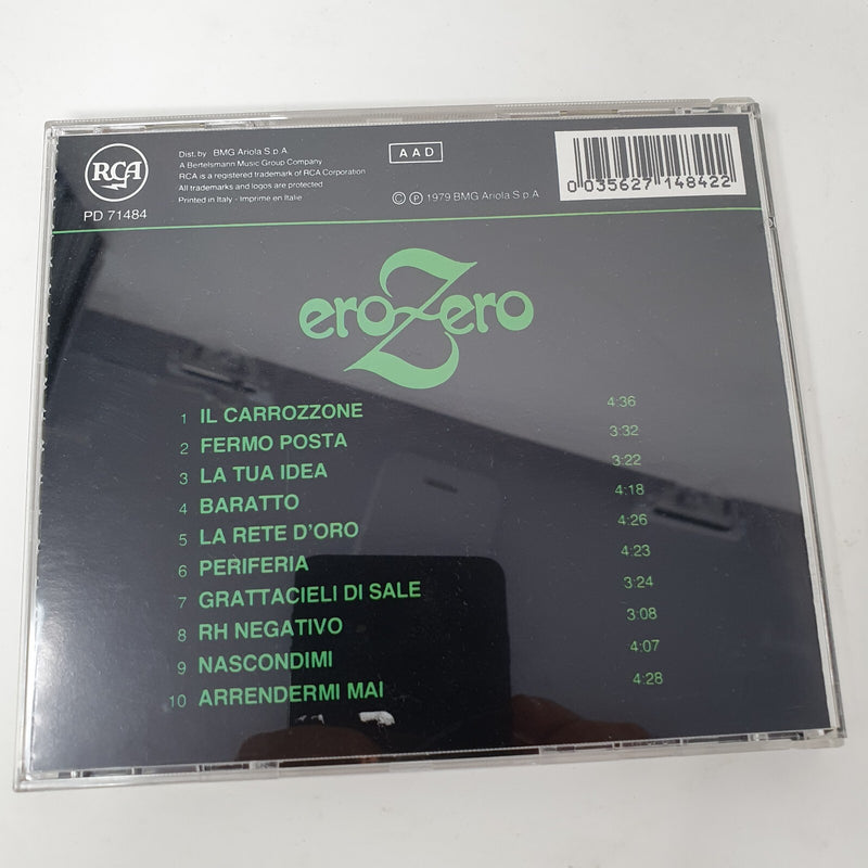 CD Renato Zero – Erozero RCA – PD 71484