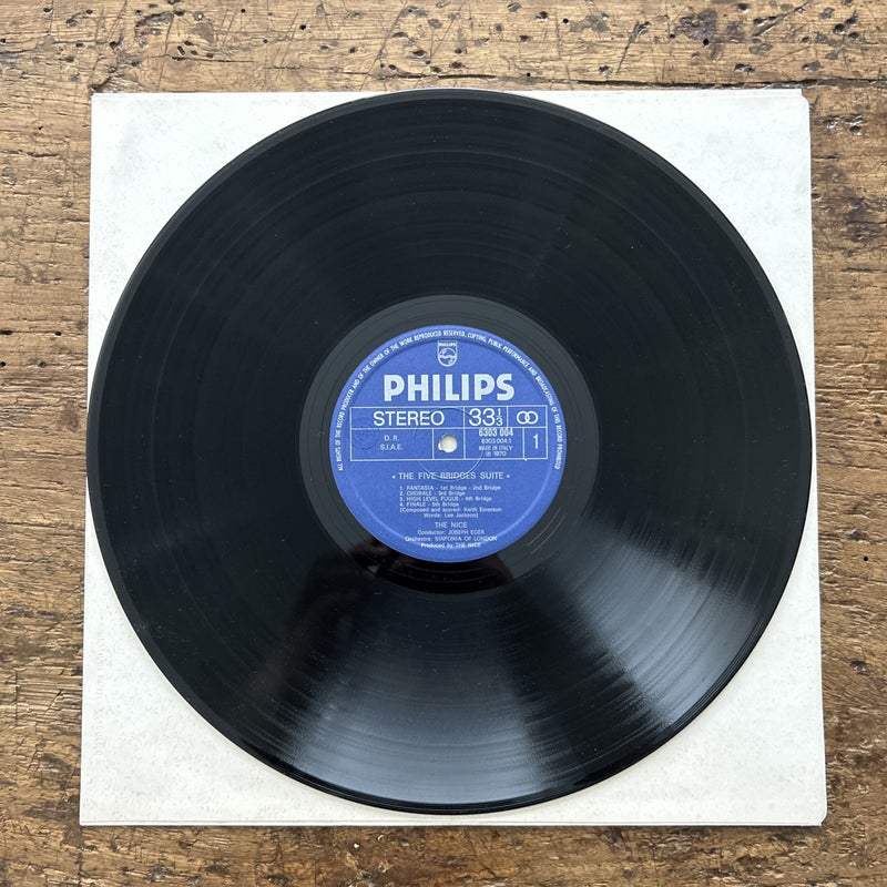 LP The Nice Five Bridges Philips 6303 004 Made In Italy Musica Rock Vinile 12