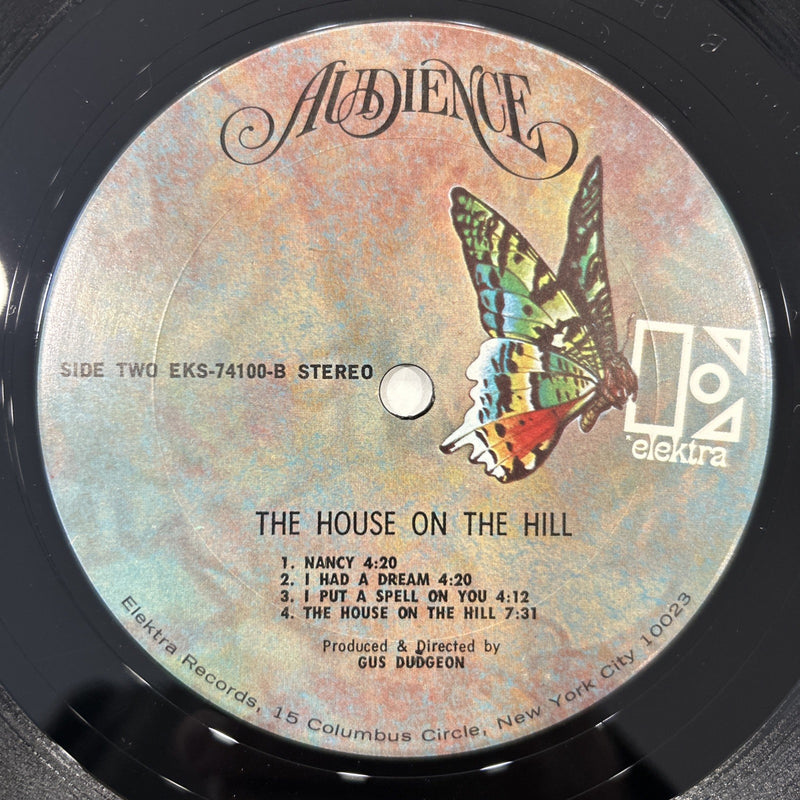 LP Audience - The House Of The Hill EKS74100 Vinile Canada Prog Rock Progressive