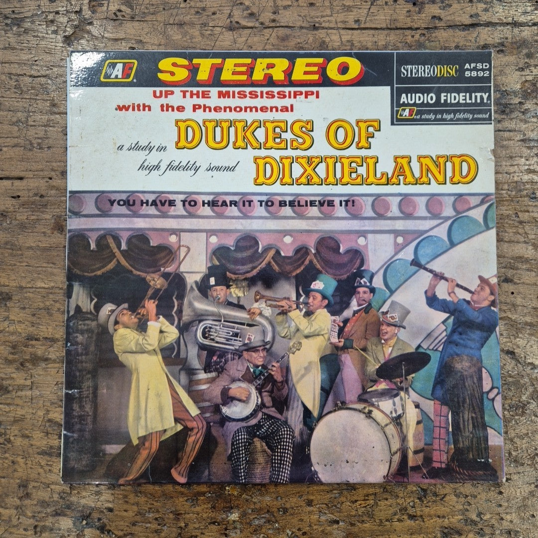 LP Uo The Mississippi With The Phenomenal Dukes If Dixieland musica JAZZ Vinile