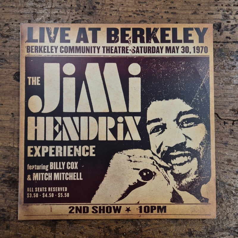 LP The Jimi Hendrix Experience - Live At Berkeley B0001159-01 Psychedelic Rock