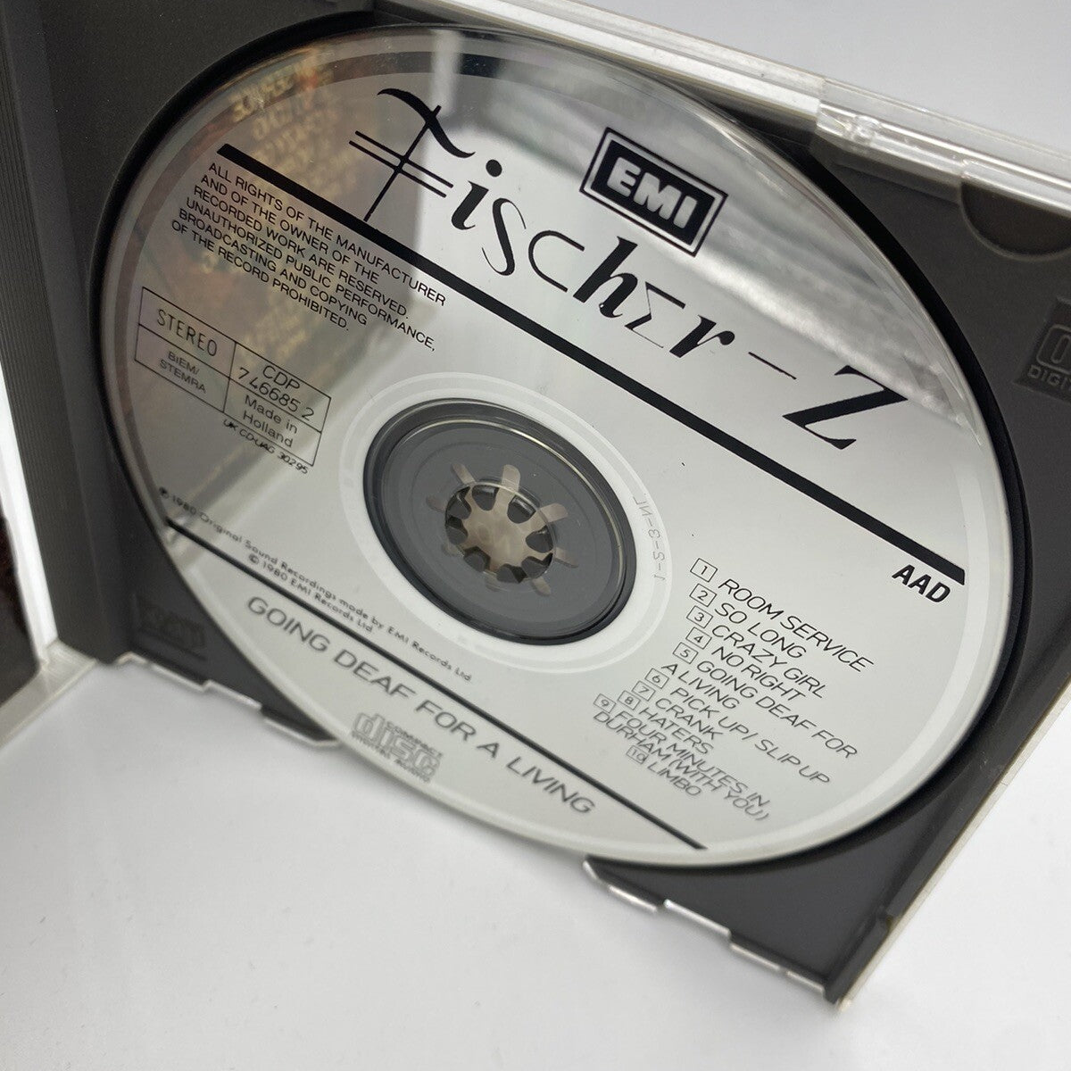CD Fischer-Z – Going Deaf For A Living Rock
