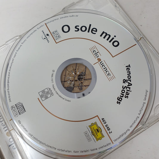 CD Plácido Domingo, Peter Schreier, Fritz Wunderlich – O Sole Mio - Teno