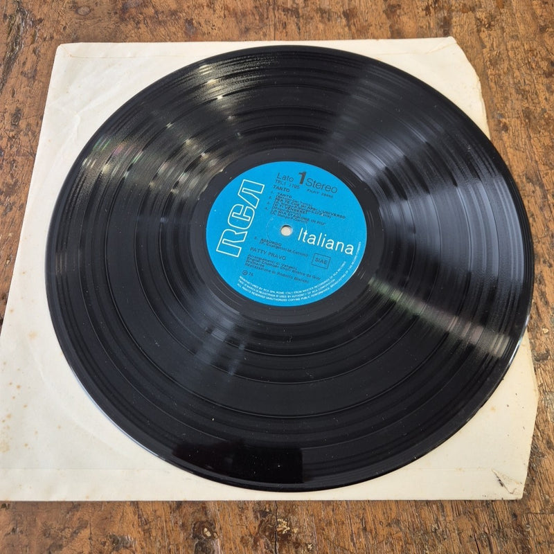 LP Patty Pravo Tanto TPL1 1195 RCA italy Q976 Musica Italiana Vinile 12