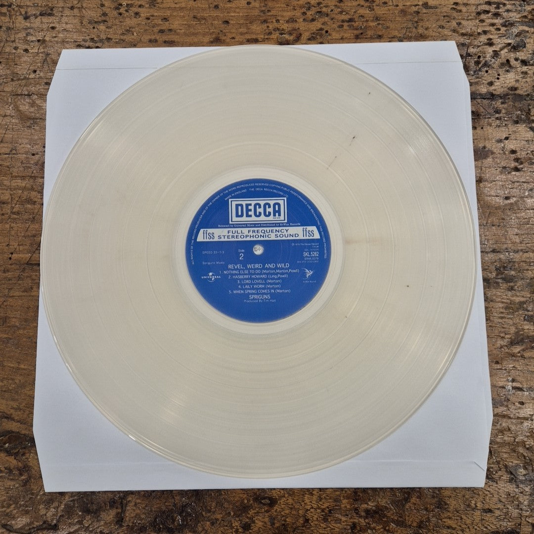 LP Spriguns - Revel Weird And Wild SRML0079 FOLK Rock Vinile
