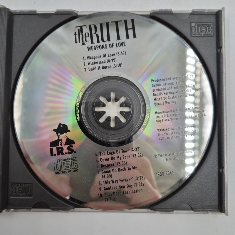 CD rock THE TRUTH - Weapons Of Love IRSD-5981 Pop New Wave Winterland