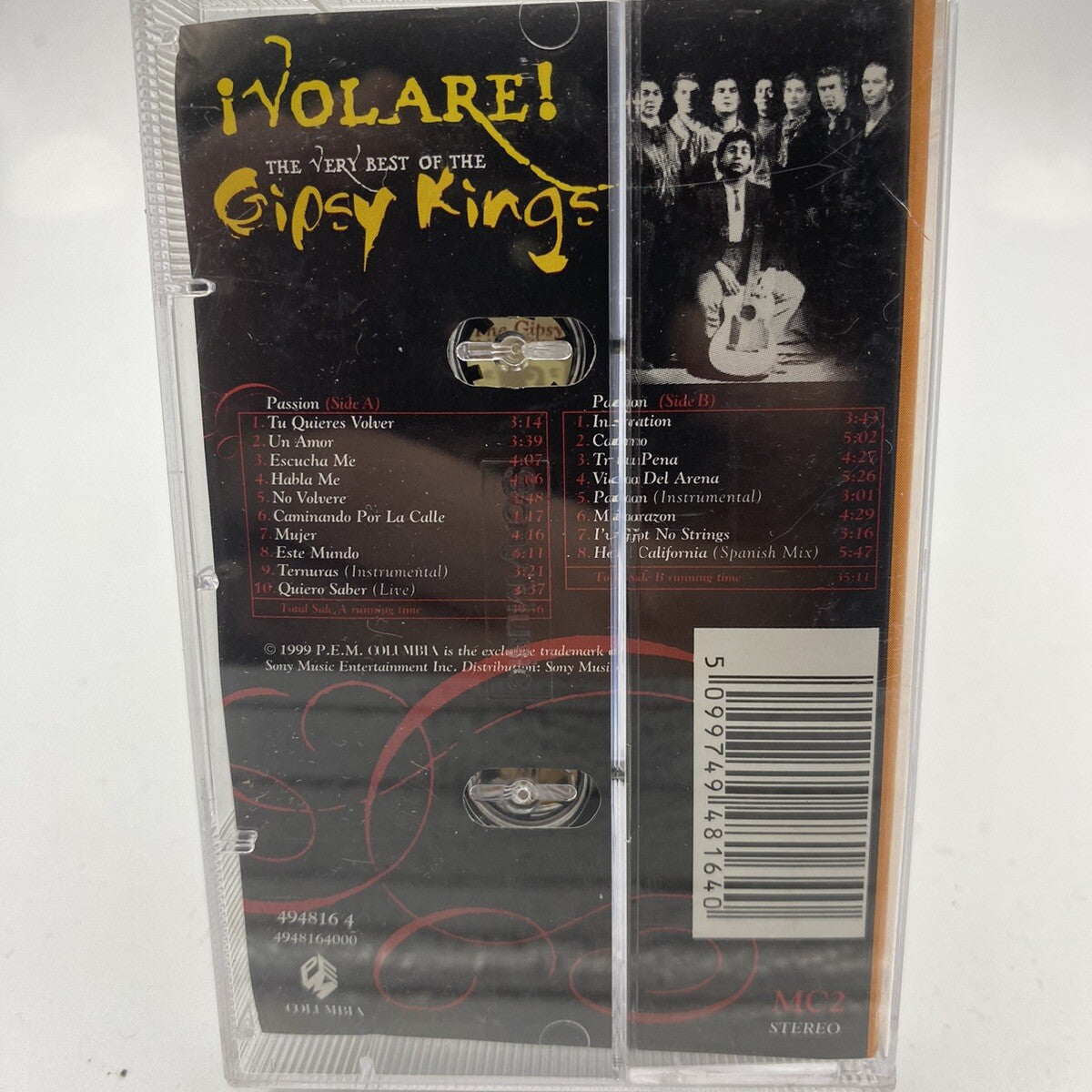 MUSICASSETTA Tape VG Gipsy Kings – Volare Latin