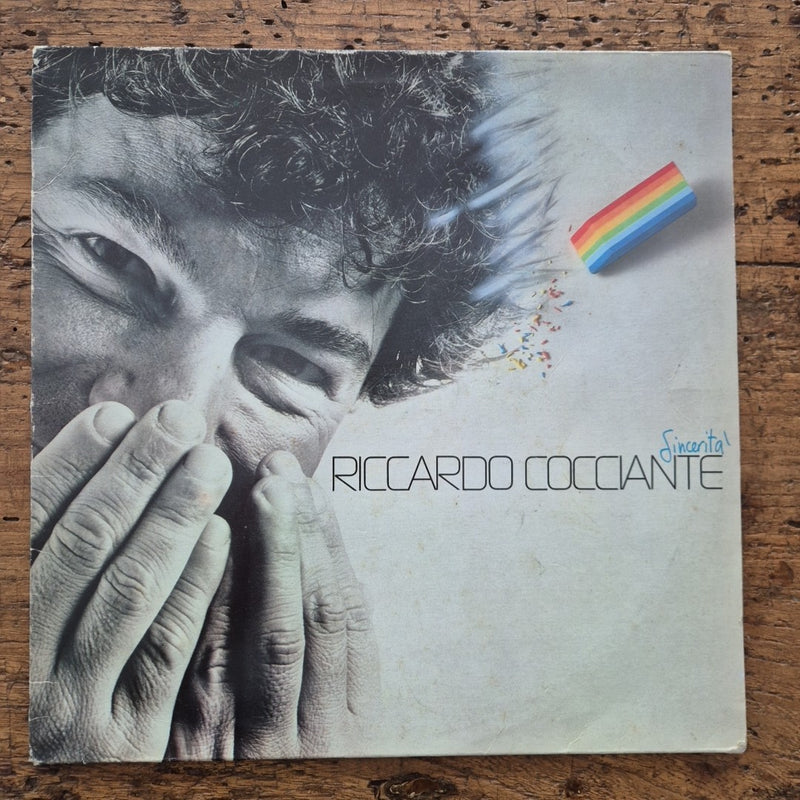 LP Riccardo Cocciante Sincerità V 2294 Italy 1983 Pop Musica Italiana Vinile