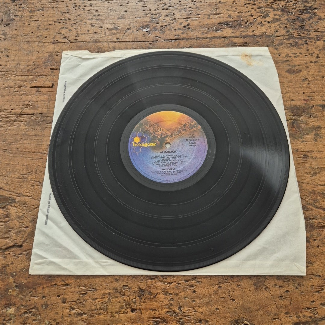 LP Malicorne - Almanach AR/LP 12363 Made In Italy 1979 Musica Rock Vinile
