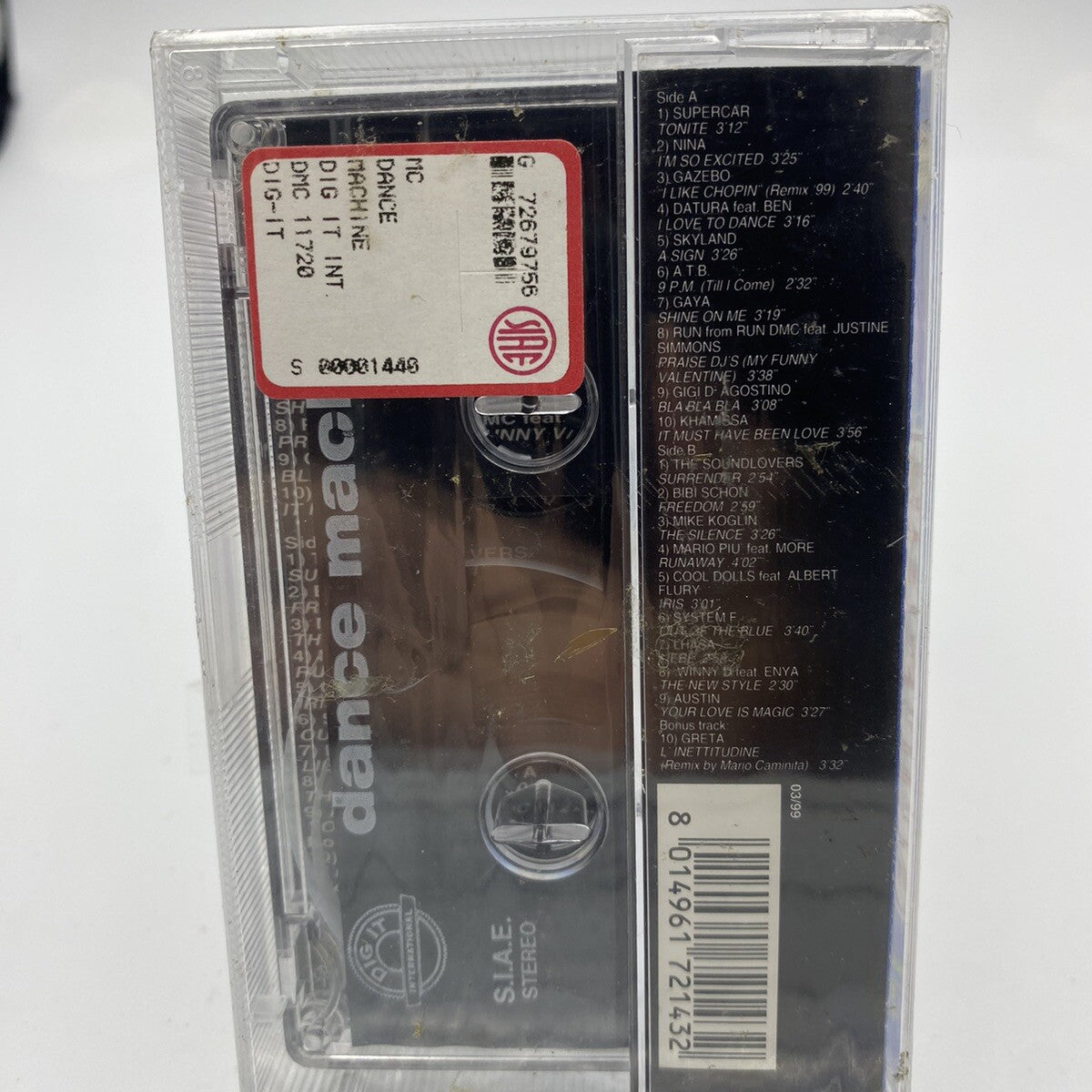 MUSICASSETTA Tape SS Various Dance Machine