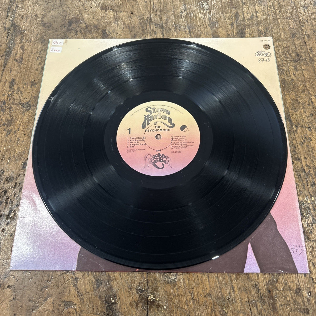 LP Steve Harley And Cockney Rebel - The Psychomodo ST-11330 Vinile Rock