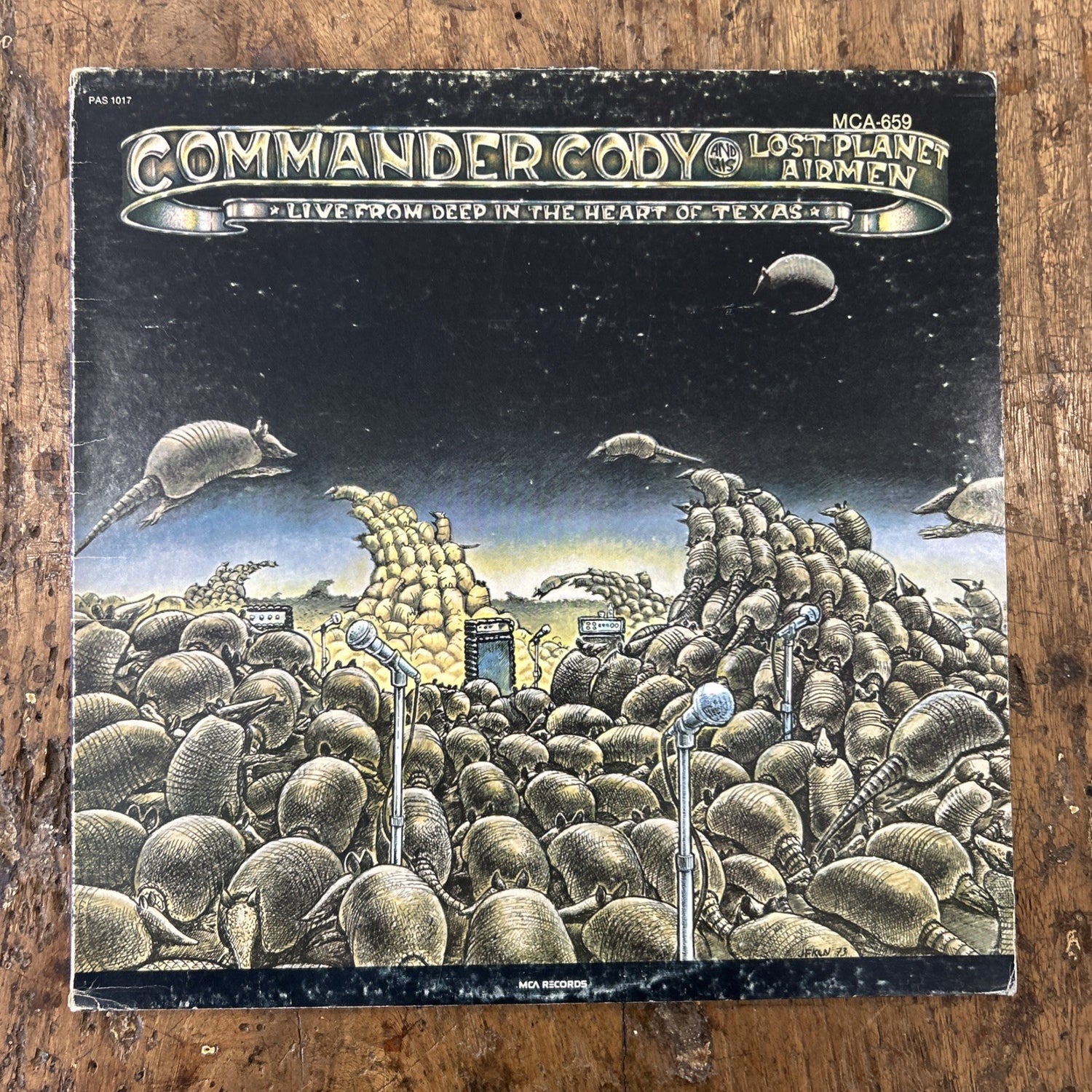 LP Commander Cody - Live From Deep In The Heart Of Texas PAS1017 USA Rock Folk