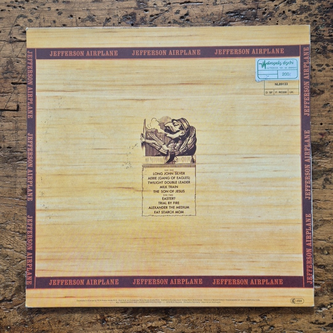 LP Jefferson Airplane - Long John Silver NL89133 RCA Germany Psychedelic Rock