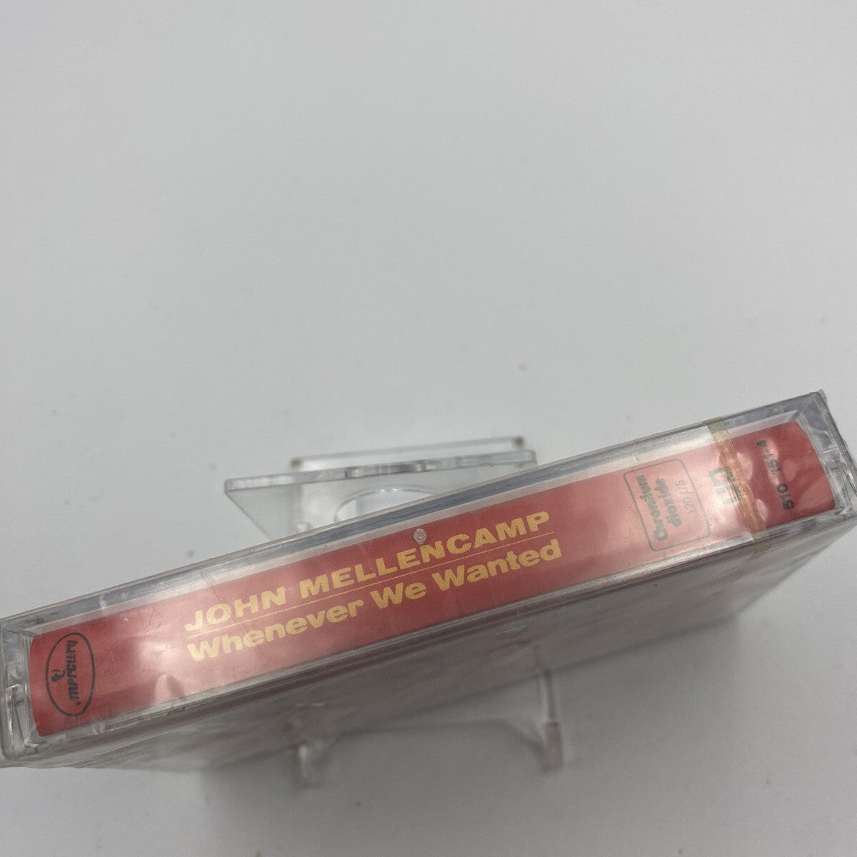 MUSICASSETTA Tape SS John Mellencamp* – Whenever We Wanted 1991 Rock