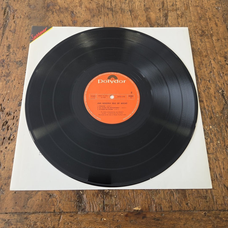 LP Jimi Hendrix - Isle Of Wight 2459 398 Made In Italy 1971 Psychedelic Rock