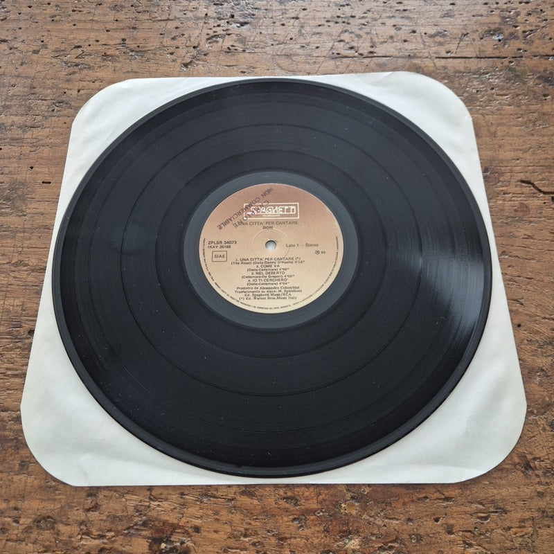 LP Ron - Una Città Per Cantare ZPLSR 34079 Made In Italy Musica Italiana Vinile