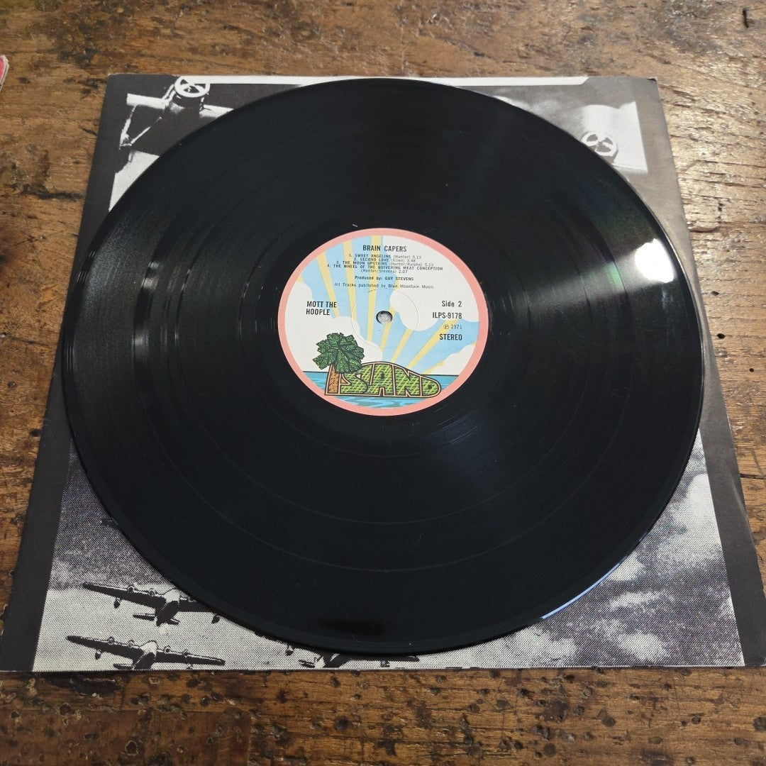 LP Brain Capres - Mott The Hoople ILPS 9178 1971 Musica Rock Vinile