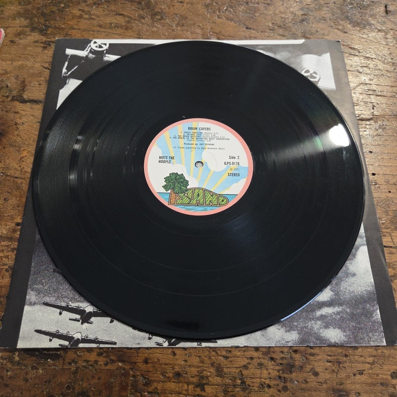 LP Brain Capres - Mott The Hoople ILPS 9178 1971 Musica Rock Vinile