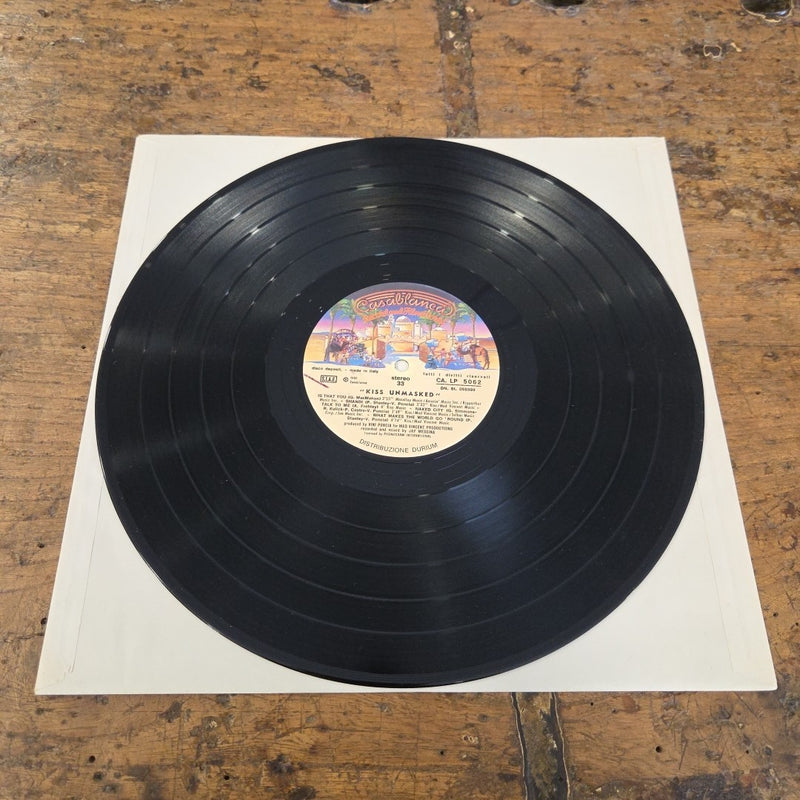 LP KISS - Unmasked CALP 5062 1980 Casablanca Rock Vinile Made In Italy