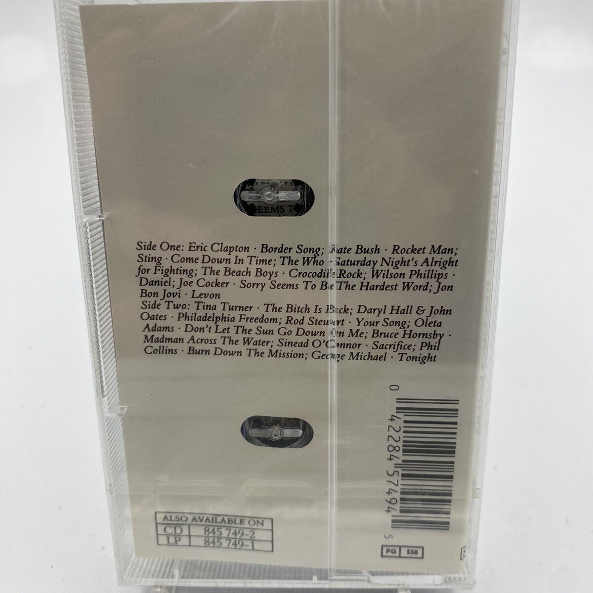 MUSICASSETTA Tape SS Various – Two Rooms - Celebrating The Songs Rock Pop 1991
