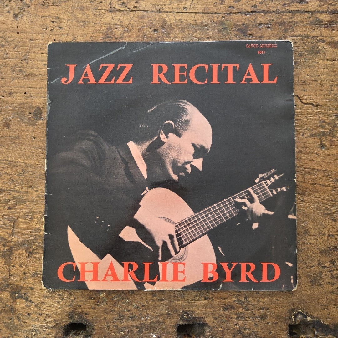 LP Charlie Byrd - Jazz Recital 6011 Jazz Vinile Made In France