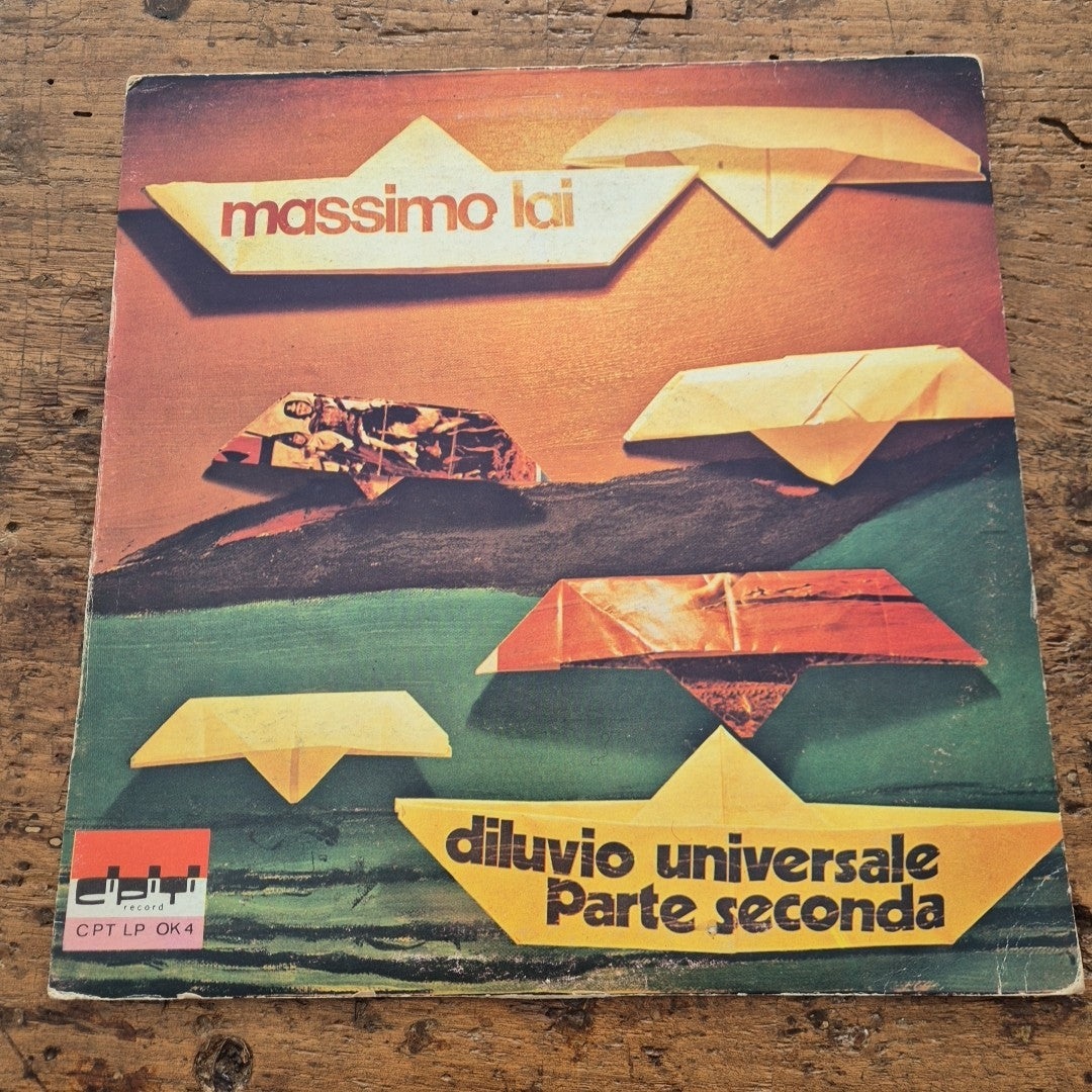 LP Massimo Lai - Diluvio Universale Parte Seconda Italy 1973 Vinile 12