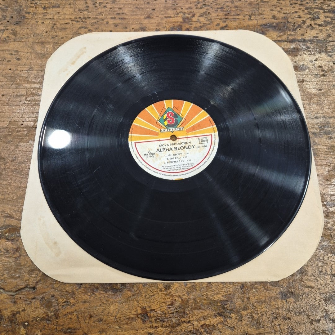 LP Alpha Blondy And The Natty Rebels - Jah Glory Moy 33001 Reggae Dub Vinile
