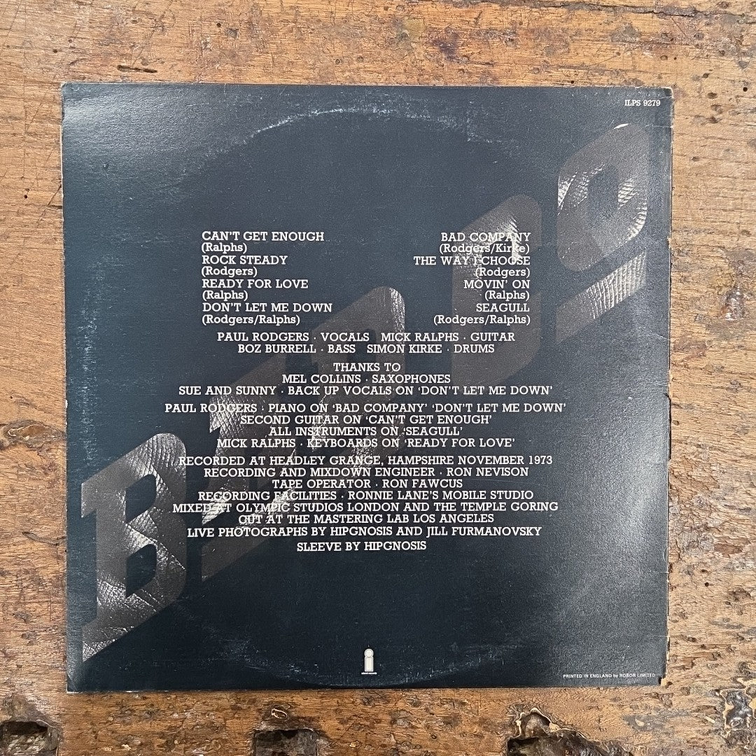 LP Bad Company - Bad Company ILPS 9279 Made In U.S.A 1974 Vinile Rock