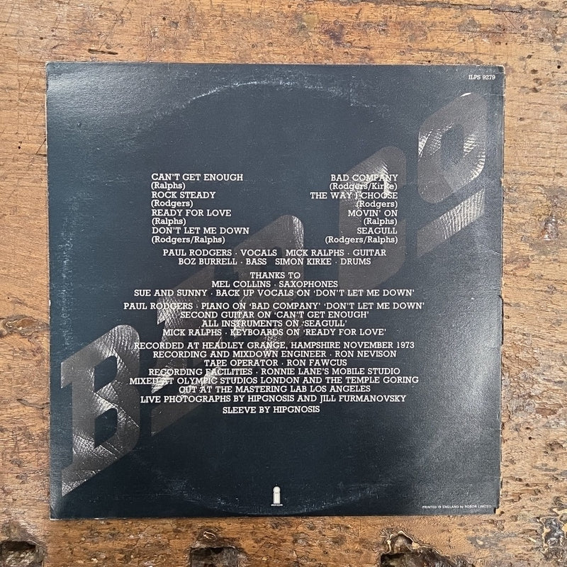 LP Bad Company - Bad Company ILPS 9279 Made In U.S.A 1974 Vinile Rock